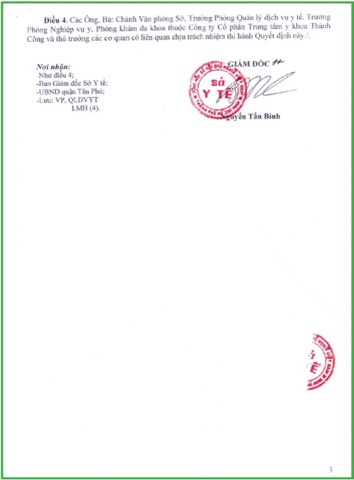Phê duyệt phạm vi hoạt động chuyên môn trang 3